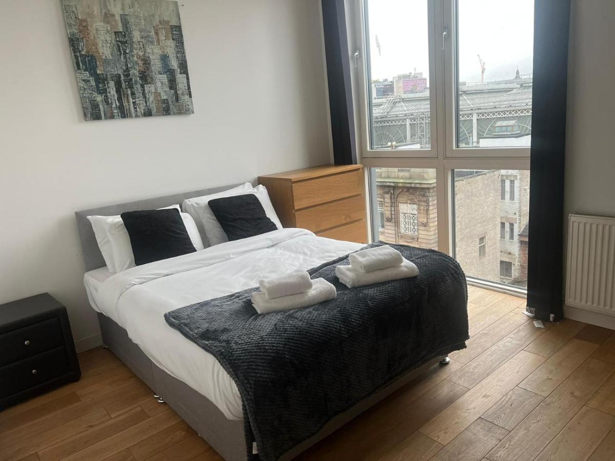 Modern 2Bd2Bath Apart Citycentre Глазгоу Екстериор снимка